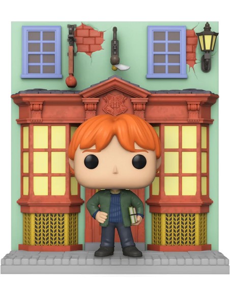 Figura Funko Pop! Harry Potter Ron Wesley en Suministros para Quidditch Modelo 142 | 58125