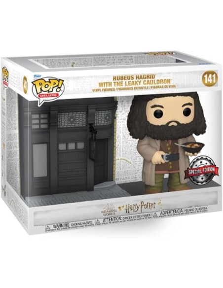 Figura Funko Pop! Harry Potter Hagrid en Caldero Chorreante Modelo 141 | 58134 Edición Especial