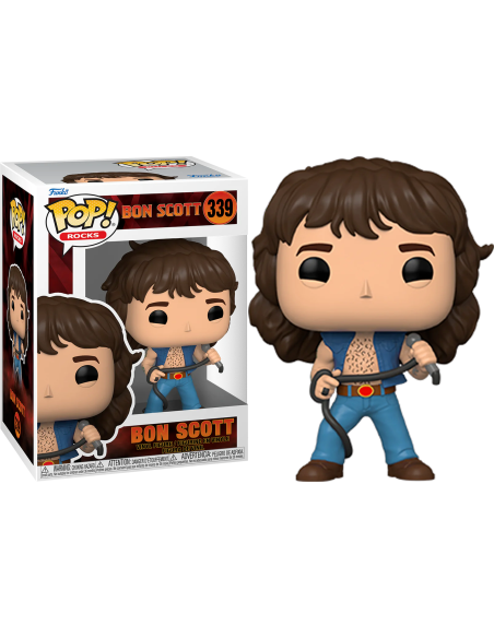 Figura Funko Pop! Rocks Bon Scott Modelo 339 | 72564