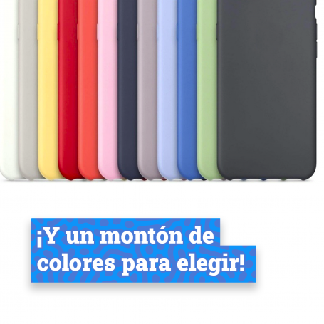 Funda Silicona para Apple iPhone 12 / 12 Pro Azul Medianoche - Librephonia