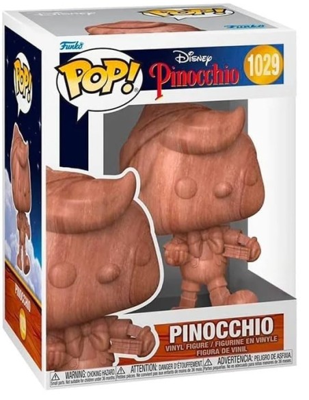 Figura Funko Pop! Pinocho a la Escuela en Madera Modelo 1029 | 68275 Edicion Exclusiva