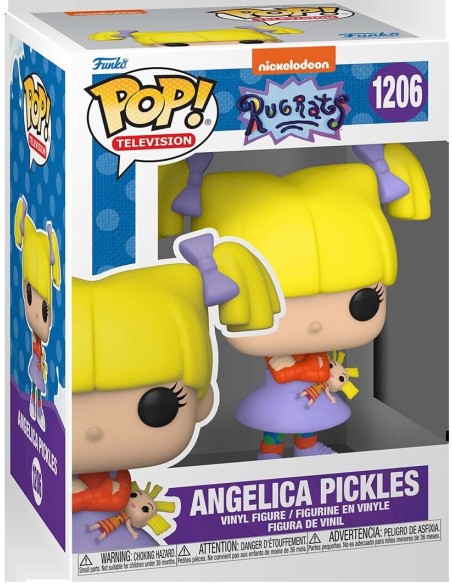 Figura Funko Pop! Televisión Nickelodeon Rugrats Angelica Pickles Modelo 1206 | 59319