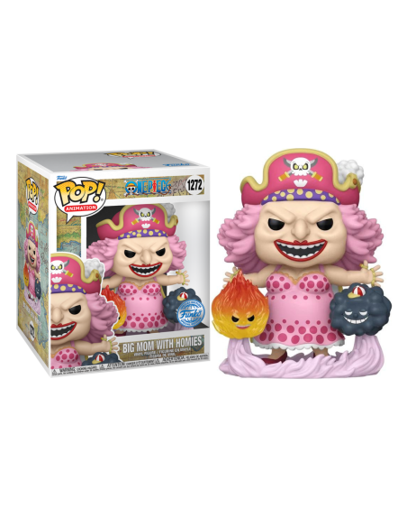 Figura Funko Pop! Deluxe One Piece Big Mom con Homies Modelo 1272 | 62700