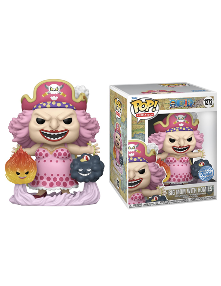 Figura Funko Pop! Deluxe One Piece Big Mom con Homies Modelo 1272 | 62700