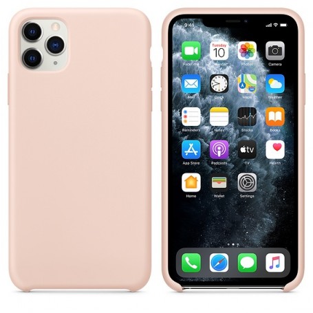 Funda Silicona para Apple iPhone 12 / 12 Pro Rosa Arena - Librephonia