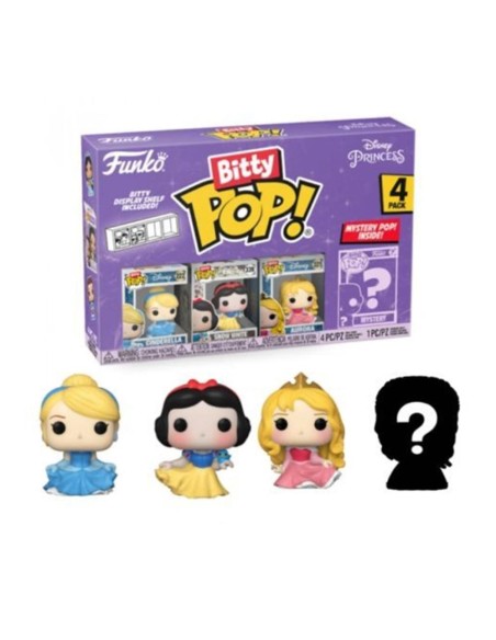 Pack de 4 Funko Bitty Pop! Disney Princesas Cenicienta Modelo 73029