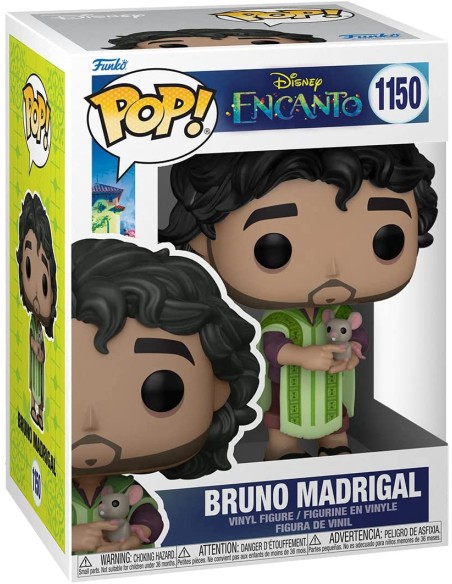 Figura Funko Pop! Disney Encanto Bruno Madrigal Modelo 1150 | 57604