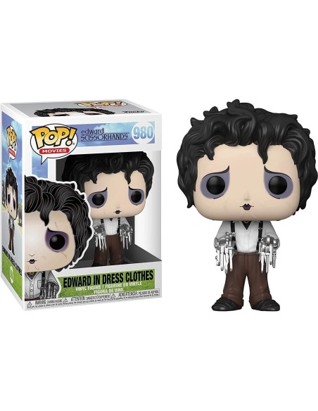 Figura Funko Pop! Películas Eduardo Manostijeras con ropa de vestir Modelo 980 | 49698