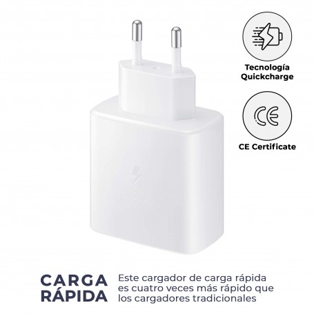 Cargador Compatible EP-TA845EWE 45W + Cable USB Tipo C | Librephonia | Estado Como Nuevo Outlet