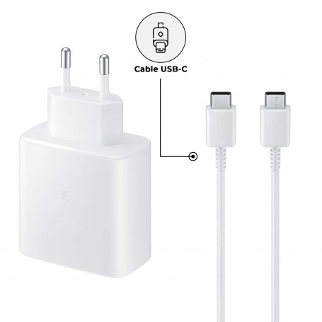 Cargador Compatible EP-TA845EWE 45W + Cable USB Tipo C | Librephonia | Estado Como Nuevo Outlet