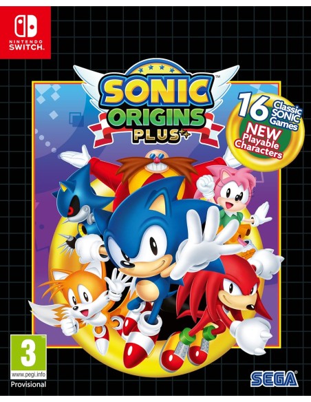 Juego Sonic Origins Plus Limited Edition para Nintendo Switch