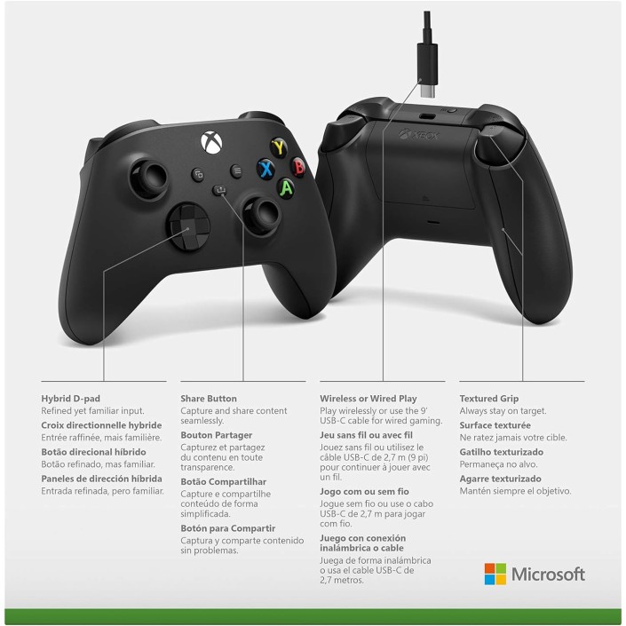 Mando Inalámbrico Microsoft Xbox Serie X y S...