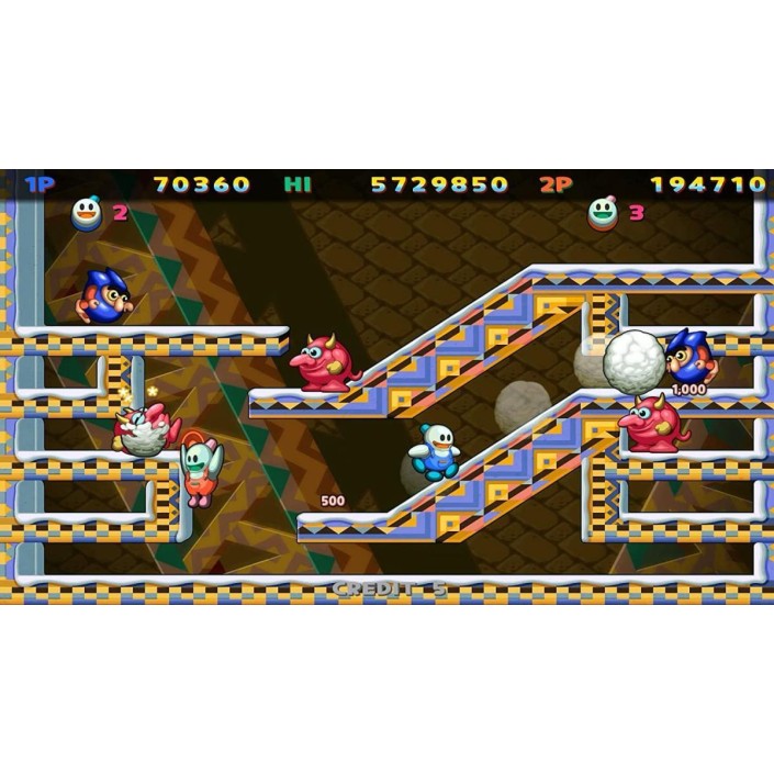 Juego Snow Bros Nick & Tom Special Para...