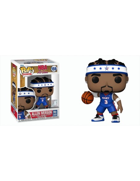 Figura Funko Pop! Baloncesto NBA All Stars Allen Iverson Modelo 159 | 67489