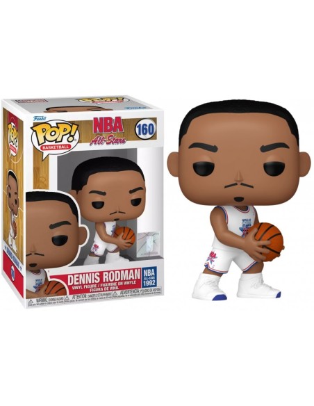Figura Funko Pop! Baloncesto NBA All Stars Dennis Rodman Modelo 160 | 67490