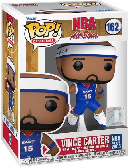 Figura Funko Pop! Baloncesto NBA All Stars Vince Carter Modelo 162 | 67492