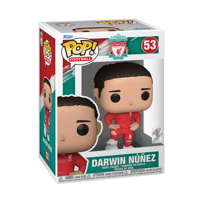 Figura Funko Pop! Fútbol Liverpool Darwin Núñez...