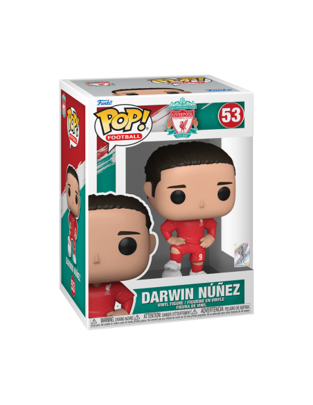 Figura Funko Pop! Fútbol Liverpool Darwin Núñez Modelo 53 | 73932