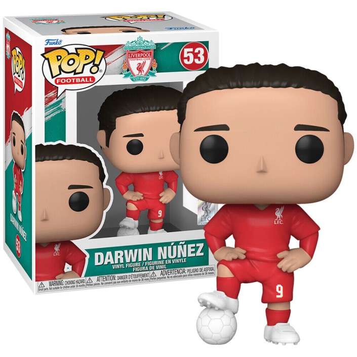 Figura Funko Pop! Fútbol Liverpool Darwin Núñez...