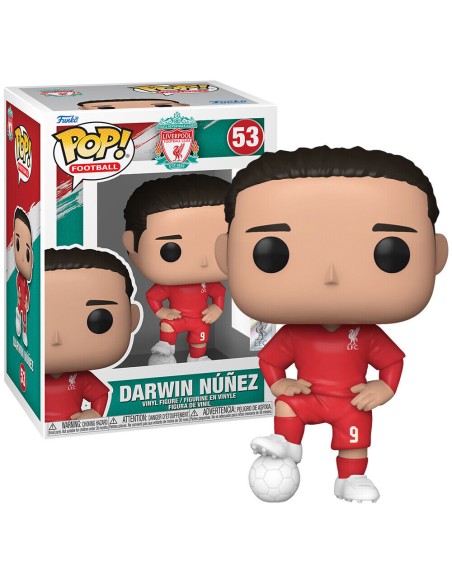 Figura Funko Pop! Fútbol Liverpool Darwin Núñez Modelo 53 | 73932