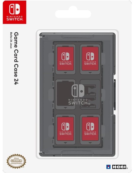 Estuche Hori para juegos Nintendo Switch color Negro