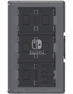 Estuche Hori para juegos Nintendo Switch color Negro