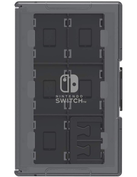 Estuche Hori para juegos Nintendo Switch color Negro