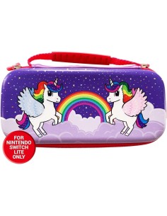 Funda para Nintendo Switch Lite Modelo Unicornios en Rosa...