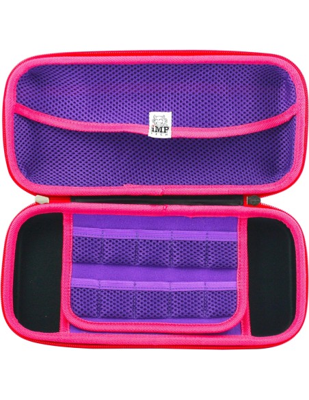 Funda para Nintendo Switch Modelo Unicornios en Rosa y Violeta