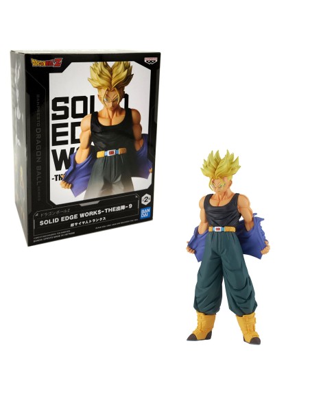 Figura Banpresto Dragon Ball Trunk Super Sayian Vol 9 Modelo BP19486