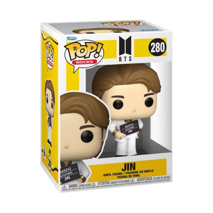 Figura Funko Pop! Rocks BTS Jin Modelo 280 | 64045