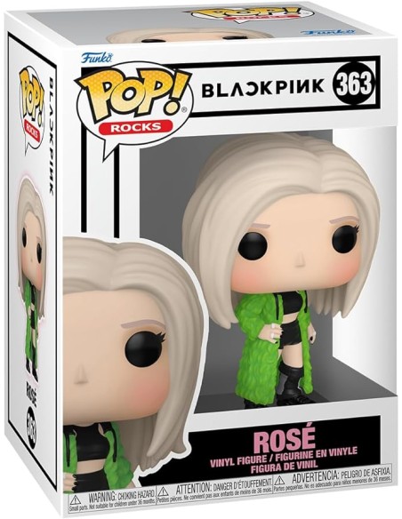Figura Funko Pop! Rocks Blackpink Rosé Modelo 363 | 72606