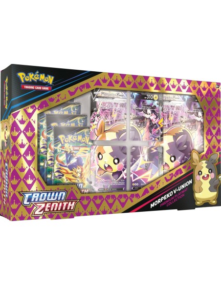 Juego de Cartas Pokemon Crown Zenith Morpeko V-Union
