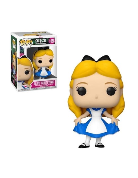 Figura Funko Pop! Disney Alicia en el País de las Maravillas Alicia (haciendo reverencia) Modelo 1058 | 55734
