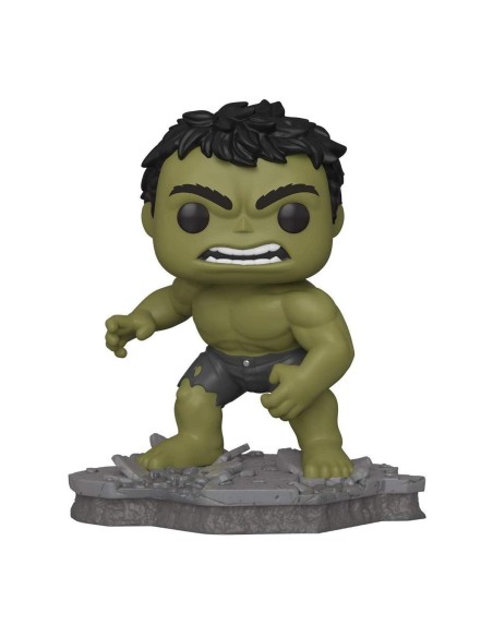 Figura Funko Pop! Marvel Deluxe Avengers Assemble Hulk Modelo 585 | 45634 Edición Exclusiva