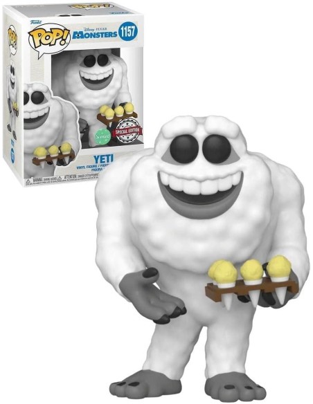 Figura Funko Pop! Disney Monstruos S.A. Yeti Modelo 1157 | 58847 Edición Especial Perfumada