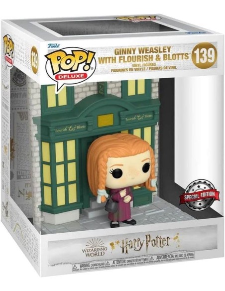 Figura Funko Pop! Harry Potter Ginny Wesley en Flourish & Blotts Modelo 139 | 57930 Edición Especial