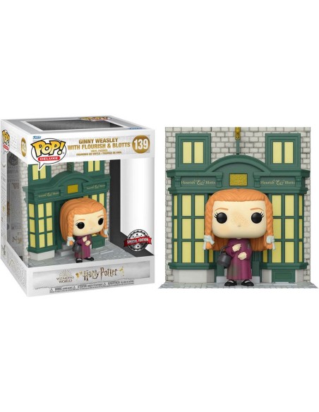 Figura Funko Pop! Harry Potter Ginny Wesley en Flourish & Blotts Modelo 139 | 57930 Edición Especial