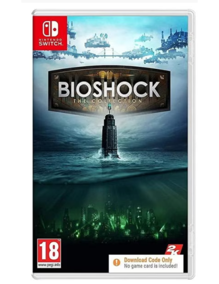Juego Bioshock The Collection para Nintendo Switch | Carátula con Código de Descarga