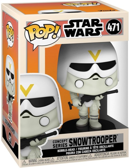 Figura Funko Pop! Star Wars Snowtrooper Concept Series Modelo 471 | 56768