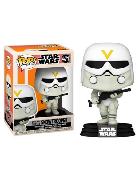 Figura Funko Pop! Star Wars Snowtrooper Concept Series Modelo 471 | 56768