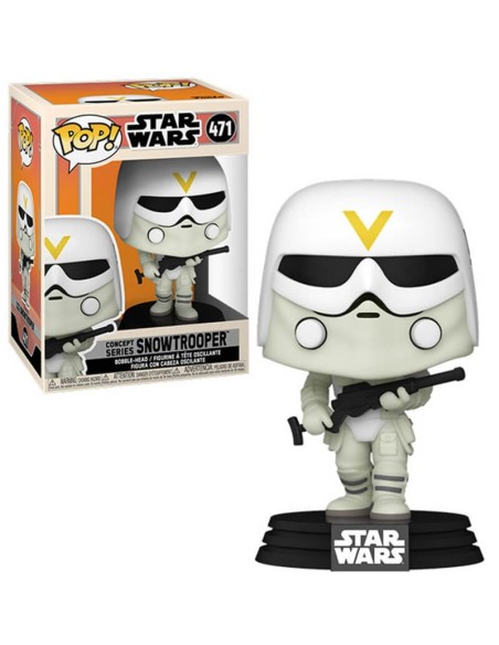 Figura Funko Pop! Star Wars Snowtrooper Concept Series Modelo 471 | 56768