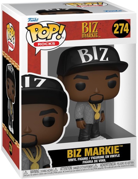Figura Funko Pop! Rocks Biz Markie Modelo 274 | 64056