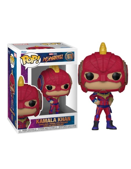 Figura Funko Pop! Marvel Ms Marvel Kamala Khan Modelo 1078 | 59496