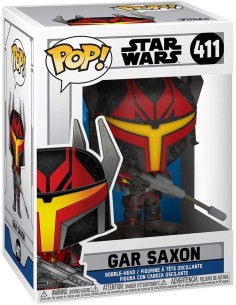 Funko Pop! Star Wars Guerras de Clones  Gar Saxon Modelo... 2