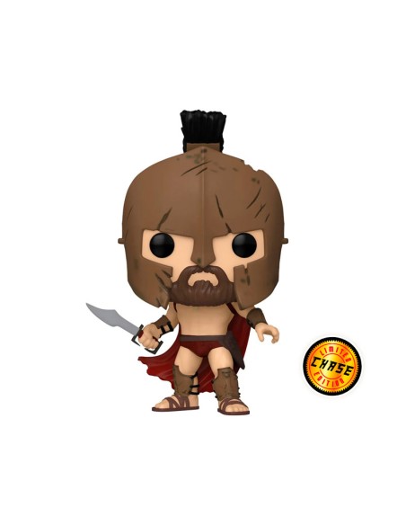 Figura Funko Pop! Películas 300 Leónidas Modelo 1473 | 72438 Edición Chase