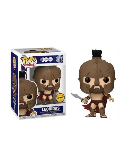 Figura Funko Pop! Películas 300 Leónidas Modelo 1473 | 72438 Edición Chase