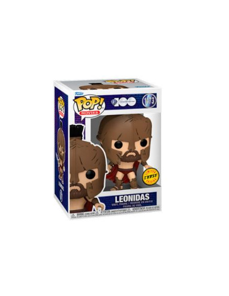 Figura Funko Pop! Películas 300 Leónidas Modelo 1473 | 72438 Edición Chase