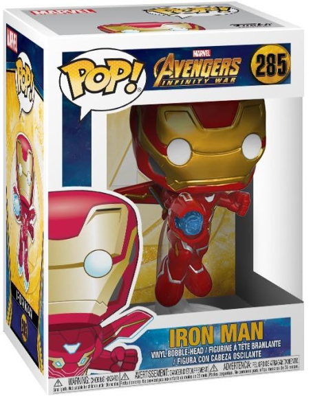 Figura Funko Pop! Marvel Avengers Infinity War Iron Man Modelo 285 | 26463