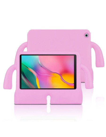 Funda Samsung Para Galaxy Tab A 10.1 en Silicona Rosa Especial Niños